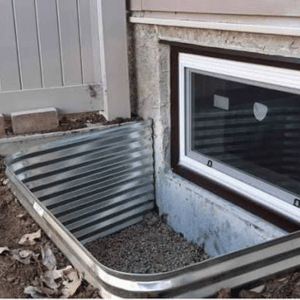 Egress Window Well Installation